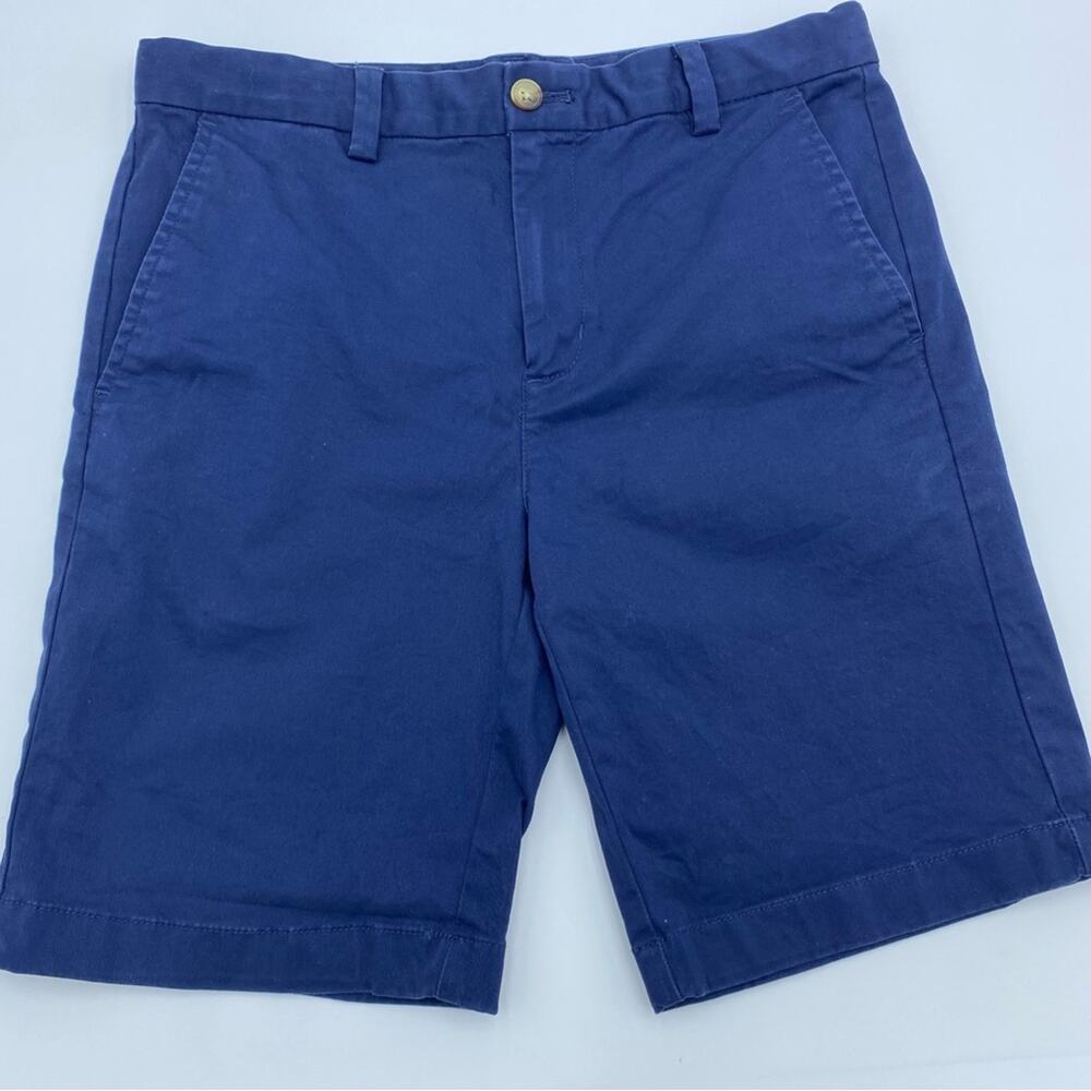 Vineyard Vines Shorts Uniform Collegiate Youth Boy's‎ Adjustable Waist Blue 12